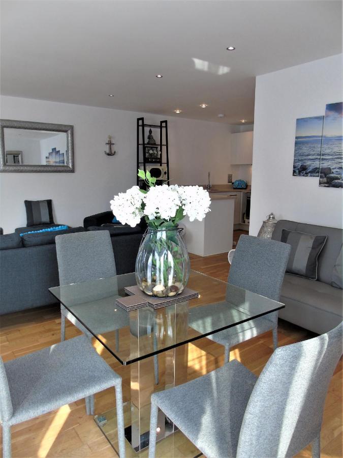 New Quay Seaview, Luxury Apartment, 2 Min Walk To Porth Beach מראה חיצוני תמונה