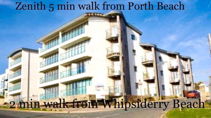 New Quay Seaview, Luxury Apartment, 2 Min Walk To Porth Beach מראה חיצוני תמונה