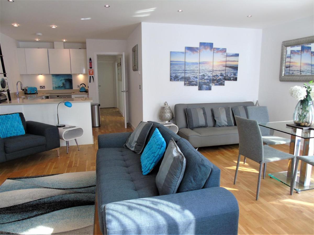 New Quay Seaview, Luxury Apartment, 2 Min Walk To Porth Beach מראה חיצוני תמונה